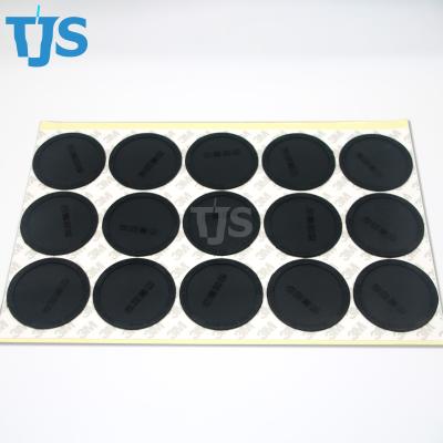 China 50mm 58mm Round Shape Durable Custom Rubber Bases Lean Sublimation Rubber Bottoms Suitable for 20oz 30oz Rockers for sale