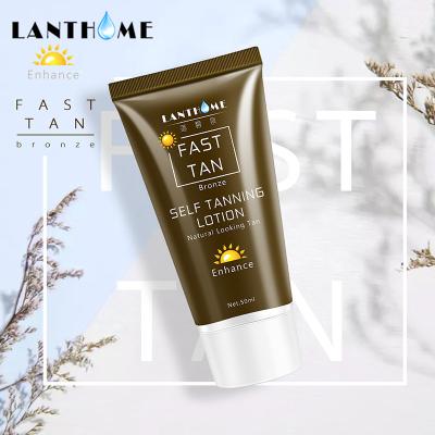 China Lanthome Self Tanning Cream 50g Sunless Tanning Lotion Body Fast Tan for sale