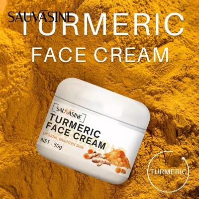 China Anti Aging Turmeric Face Cream Blackhead Cleansing 1.76oz for sale