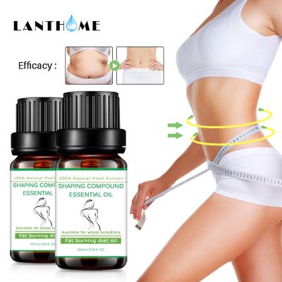 China Plant Extract Body Slimming Massage Essential Oil 10ml / Bottle for sale