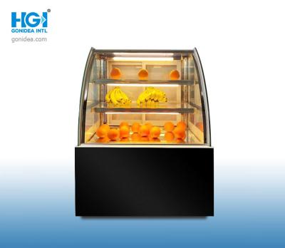 China 900mm Dessert Cake Display Showcase SASO 110V 240V Shop Display Chiller Fridge for sale