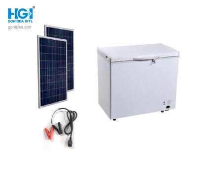 China Compresor al aire libre de los pies cúbicos 12V DC del refrigerador 7,5 del congelador de la energía solar 212L en venta