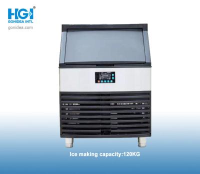 China 550W Shop Restaurant Ice Maker 120kg SASO for sale