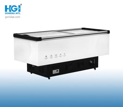 China HGI 220V Commercial Island Freezer 480L for sale