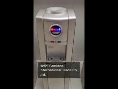 office home vertical manual hot cold water dispenser with led panel