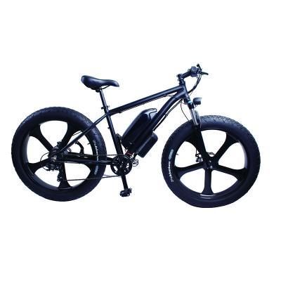 China Hot Selling Aluminum Alloy 26 Inch Suspension Fat Tire Mountain Bike 48v/10.4 Battery Electric Chinese Ebike 500w OH for sale