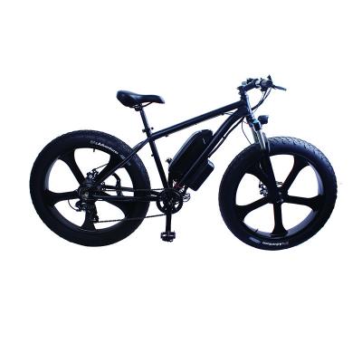 China Aluminum Alloy High Speed ​​Fat Bike 500W Electric Beach Bike With Auxiliary Or Electric Pedal for sale