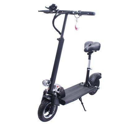 China Unisex Electric Scooter with Bigger Battery and Wider Stage Easy Folding Platform Rear Disc Brake for sale