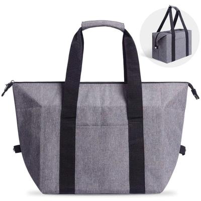 China Waterproof Mix 600d Tote Custom Cooler Bag Food Cooler Bags Insulated Lunch Bag for sale