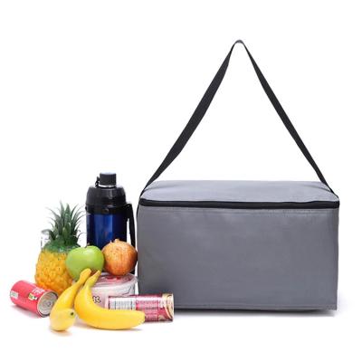 China Waterproof Custom Insulated Boxes Cooler Bag Outdoor Non Woven Picnic Food Cooler Bag for sale