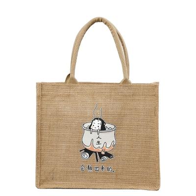 China General Wholesale Custom New Fashion Comfy Burlap Bag Large for sale