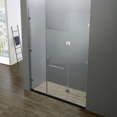 China Project Frameless Cheap Bath Modern Folding Shower Glass Door for sale