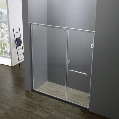 China Projact Frameless Modern Cheap Bath Shower Folding Glass Door for sale