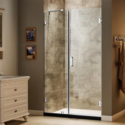 China Quiet Operation Shower Enclosure Extension Sliding Glass Bubble Tub Shower Door for sale