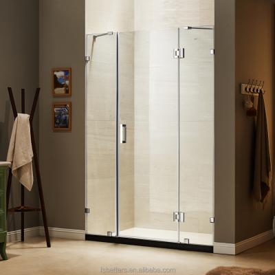 China Quiet Operation Italian Aqualux Sliding Door Shower Enclosure for sale