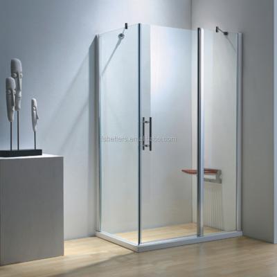 China Factory Sale Frameless Frame Aluminum Pivot Enclosed Complete Shower Unit for sale