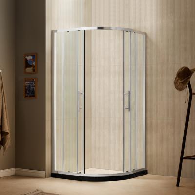 China With Sliding Framed Curved Frame 6mm Tempered Glass Shower Enclosure for sale