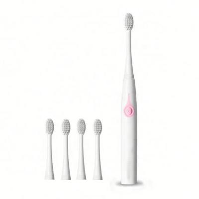 China Kang Yu Sonic Soft Bristle Vibrating Electric Battery Operated High Quality Toothbrush for sale