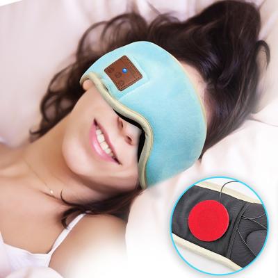 China 3D Music Wireless Earphone Breathable Cotton 3D Sleeping Eye Mask Custom Earphones for sale