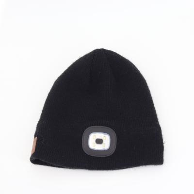 China COMMON LED Music Beanie Hats MIC Wireless Stereo Speaker Built In Speaker Earphone for sale