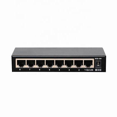 China OEM Gigabit Ethernet Network Switch for CCTV Surveillance 8 Port 10/100/1000M Mini Gigabit Ethernet OEM Network Switch (SW08GS) for sale