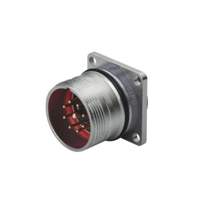 China Weipu M23SJ_Z Male Signal Crimp Contact Signal Connector Receptacle IP67 for sale