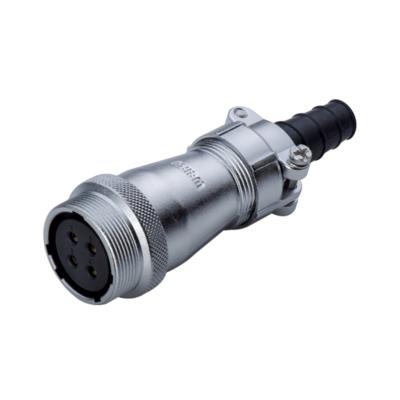 China Weipu WS16-ZYB High Power 2PIN 3PIN 4 PIN Integrated Impact Resistance Circular Cable Connector for sale