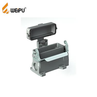 China WEIPU HA16A-SF-1L/W IP65 Power Cable Connector Male IP 67 Industrial Automotive Connectors for sale