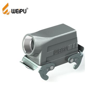 China WEIPU HA16B-PS-2L/W Power IP65 Earthing High Voltage Cable Connectors Connector For Connecting Cable for sale