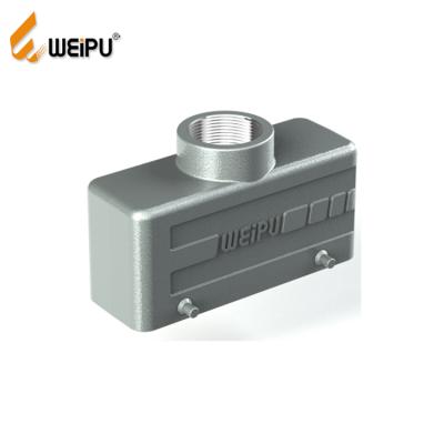 China WEIPU HA24B-PT-4B IP65 power insulation connector connector cable hook m12 piercing connector for sale