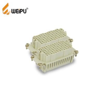 China Weipu HDD-216 10A 216Pin 250V Power Crimp Wire Terminal Connector Battery Male Female Male Receptacle for sale