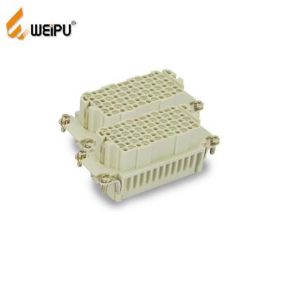 China Weipu HDD-144 ip65 10A 144Pin 250V Power Crimp Female Contact Power Male Cable Connectors Female and Male Connectors for sale