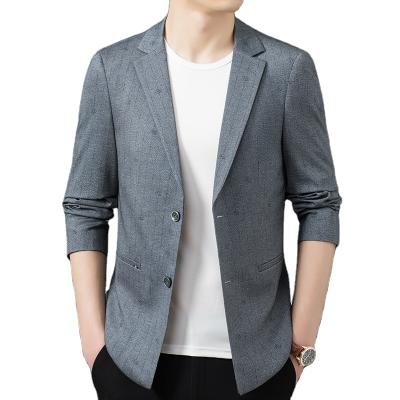 China Factory Wholesale Anti-Wrinkle Mens Workwear Soft Simple Solid Color Western Suits for sale