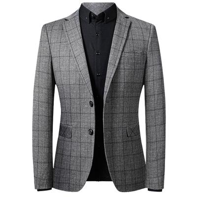 China 2022 new fashion men's fashion business blazer jacket Anti-wrinkle business casual jacket multicolor formal suit wedding party for man for sale