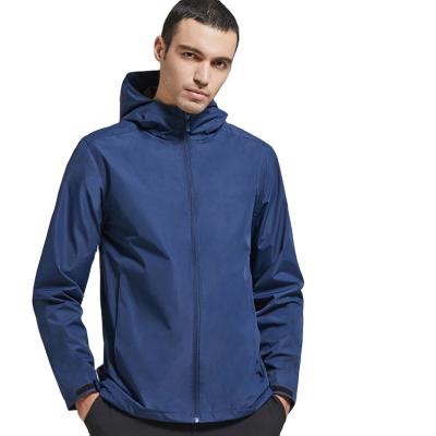 China 2022 OEM wholesale fashion new design breathable casual nylon running sports waterproof anorak custom jacket for men for sale