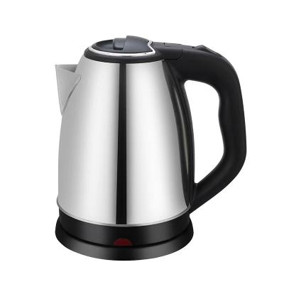 China Low Rotation Capacity 1.8 L Electric Kettle 360 ​​Degree Easy Pour Overheating Large Spout Kettle Protection Cordless Water Kettle Stainless Steel for sale