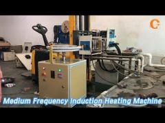 Fast Medium Frequency Induction Heating Machine 2000 Degree For Metals