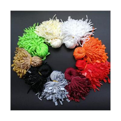 China Polyester Yarn Pp Plastic Seal Tag String Eco Friendly Hang Tag String For Clothes for sale