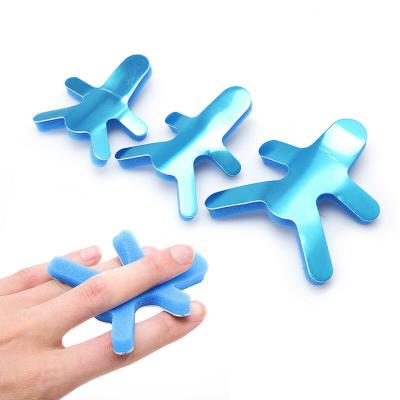 China Lightweight Foam Padded Aluminum Finger Protector Fracture Fixation Hand Finger Orthopedic Splint for sale