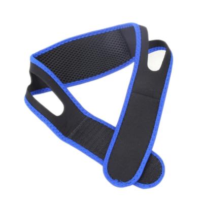 China Amazon Anti Snoring Triangular Chin Strap Stop Snoring Chin Strap Belt Popular Adjustable Sleep Belt for sale