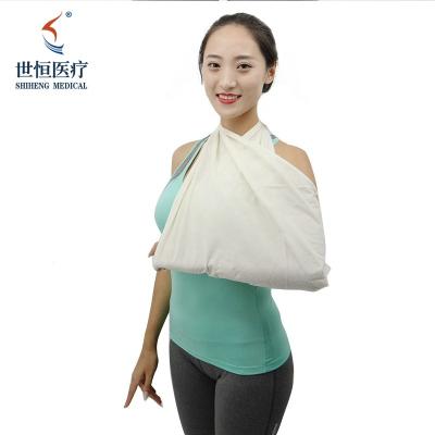 China High Quality Medical Supplies Elastic Triangular Bandage Triangular Bandage First Aid Use for sale