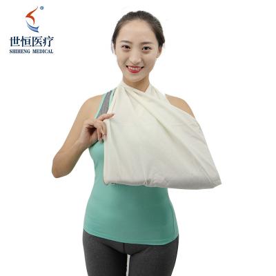 China Medical Cotton Wound/Injury Triangular Bandage for sale