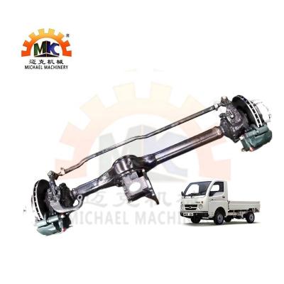 China Customized 4WD/4WS Front Wheel Drive Axle Electric Mini/Small Truck with 72v/10kw 2TON AC Motor for sale