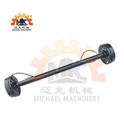 China Small Mini Agricultural Trailer Rear Wheel Parts 4X100 2T Axle Trailer With Hydraulic Brakes for sale