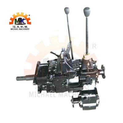 China 4F+1R / 8F+2R Manual Transmission Gearbox With High And Low Speed ​​Ratio And Transfer Case For Small Agricultural Farm Tractor 4x4 Standard for sale