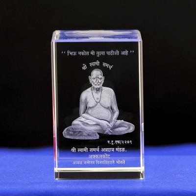 China China Customize 3d Laser Crystal Cube For Souvenirs Gifts for sale