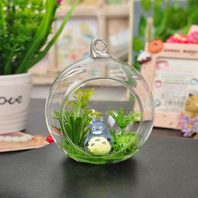 China Wholesale Home Handwork Modern Handmade Hanging Decor Mini Glass Greenhouse for sale