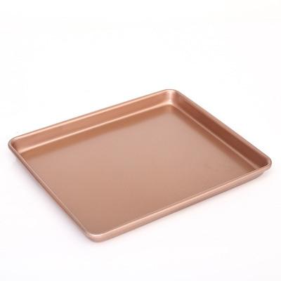 China Sustainable Carbon Steel Non-Stick Cake Mold Cookie Nougat Baking Tray Mold Carbon Steel Baking Tool for sale