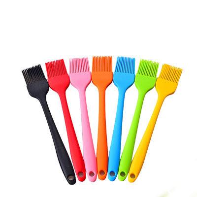 China Food Grade Silicone Brush Sustainable BBQ Oil Field Integrated Silicone BBQ Brush for sale