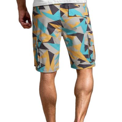 China Latest Custom Camouflage Mens Breathable Shorts Type Fabric Polyester Breathable Mens Short for sale